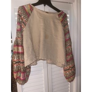 Free People Cropped Sweater